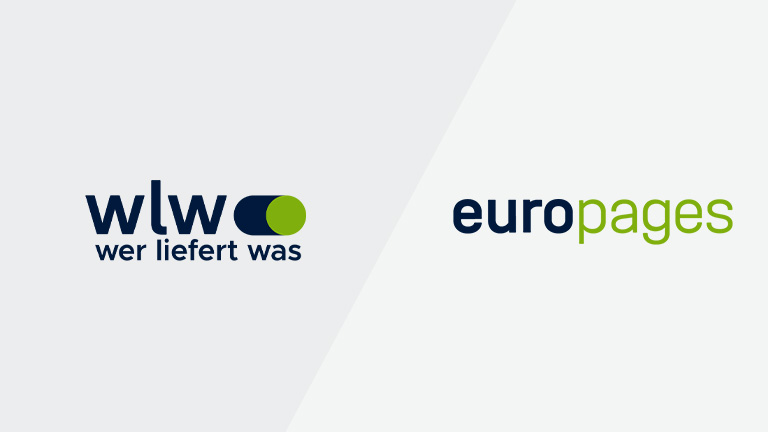 Portfolio Visable marketplaces EUROPAGES and "Wer liefert was"